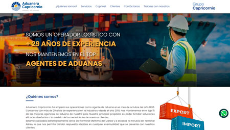 Aduanera Capricornio | Operador Logístico