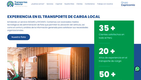 Transportes Malovar | Transporte de carga